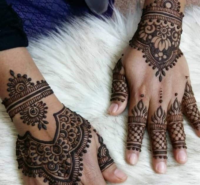 Gambar Henna Yang Bagus Simple 100 Motif Gambar Henna Simple Unik Dan
