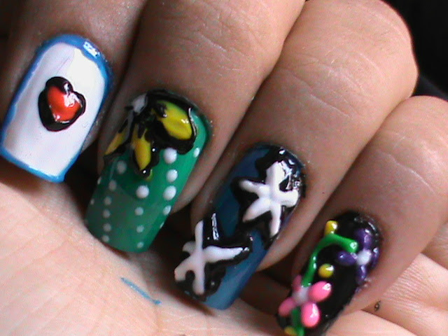 Easy Nail Art Pen Design Ideas