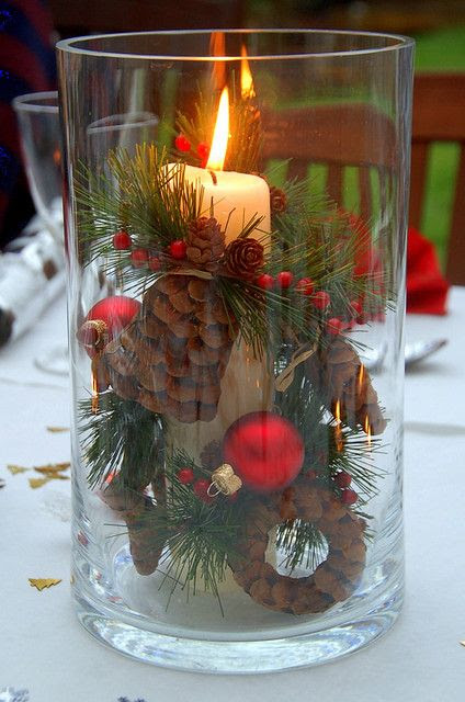 Navidad decoración de la tabla