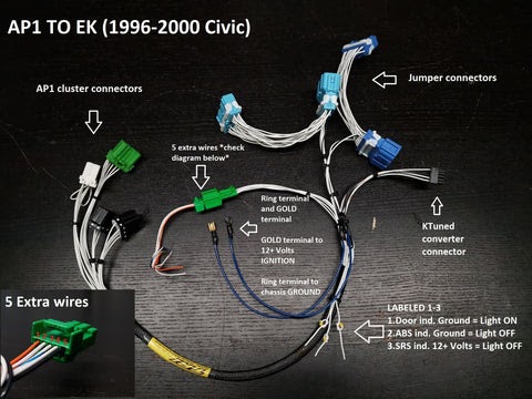 42 2000 Honda Civic Drivers Door Wiring Harness Diagram - Wiring