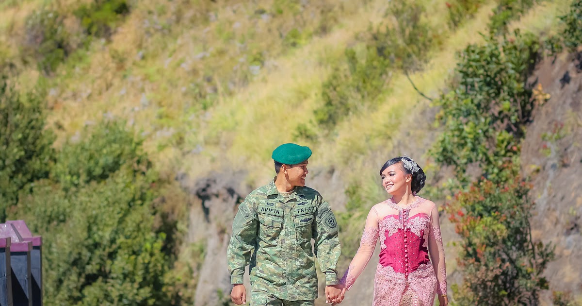Top Gambar Foto Prewedding Tentara Dan Bidan Toprewed
