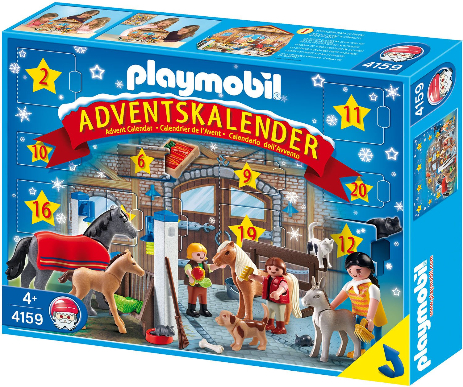 Rezension PLAYMOBIL 4159 Adventskalender Reiterhof, Ein MUSS für