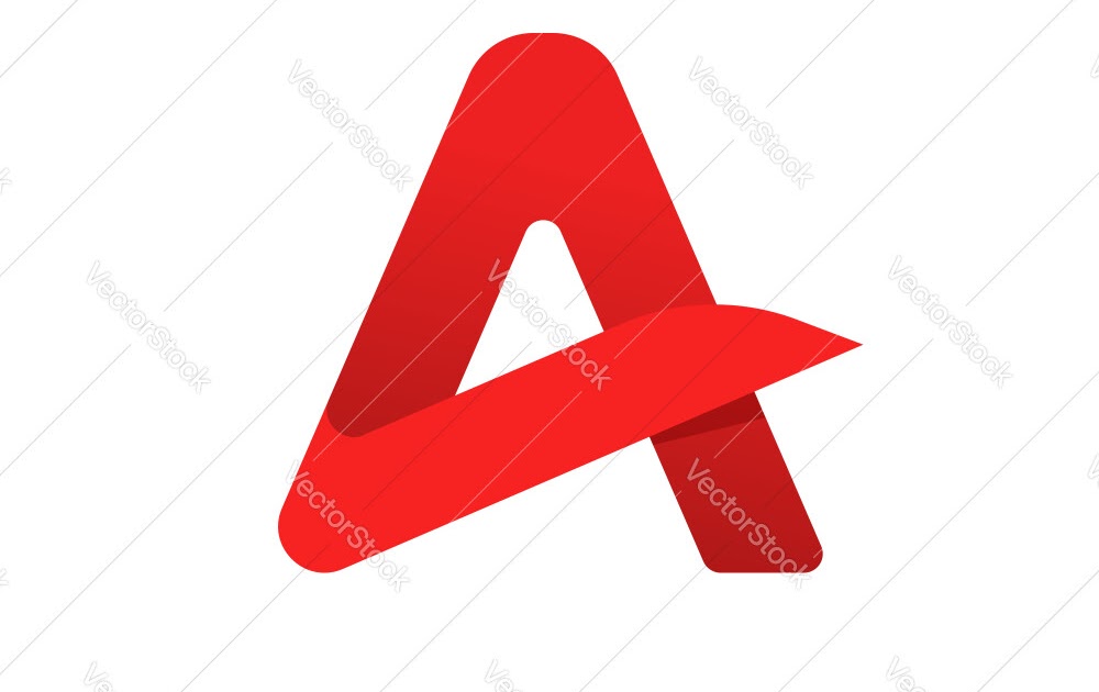 Red And White Logo Triangle