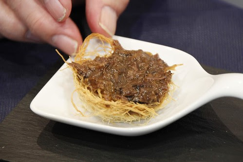 Bar La Reja con el pintxo "Entre copas" en el IV Concurso Pintxos de Cine CineGourland