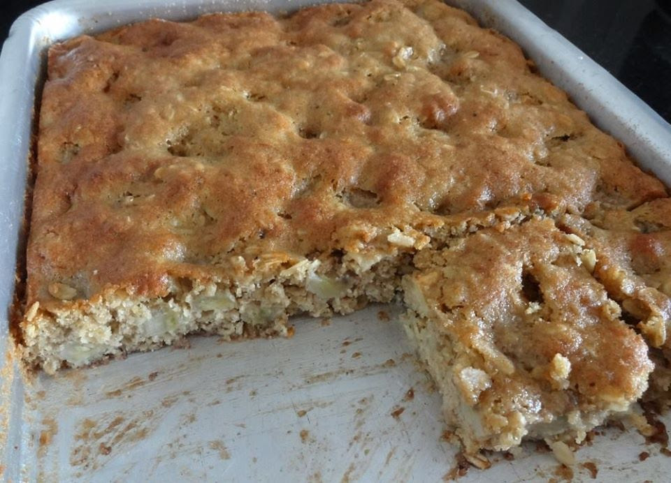 Bolo De Aveia Maça E Banana - Compartilhar Bolo