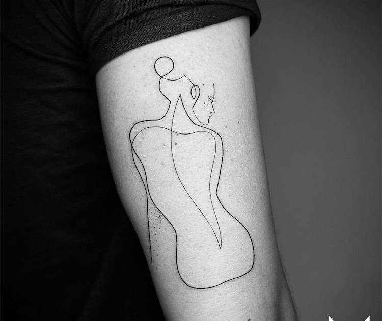 Woman Line Drawing Woman Body Silhouette Tattoo : Silhouette Tattoos