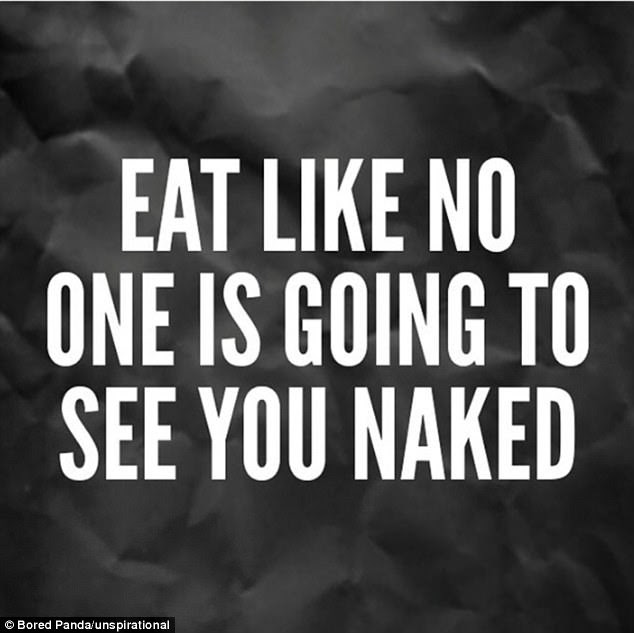 Never mind 'dance like nobody's watching', think about all those calories you're missing out on