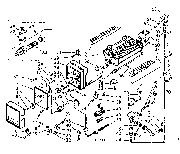 Kenmore Coldspot Model 106 Parts Diagram - General Wiring Diagram
