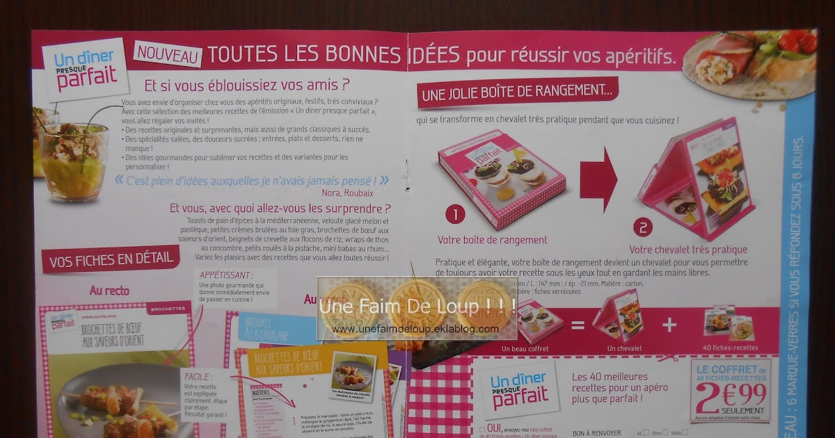 Toute Les Recette D'un Diner Presque Parfait