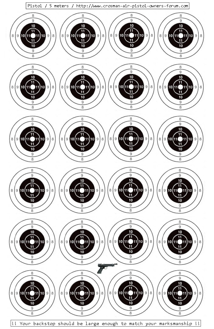 Free Printable 22 Rifle Targets Printable Templates