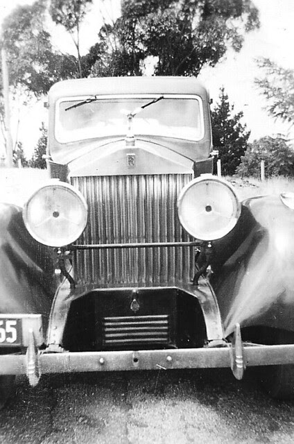 Rolls Royce  c1957 in Castlemaine