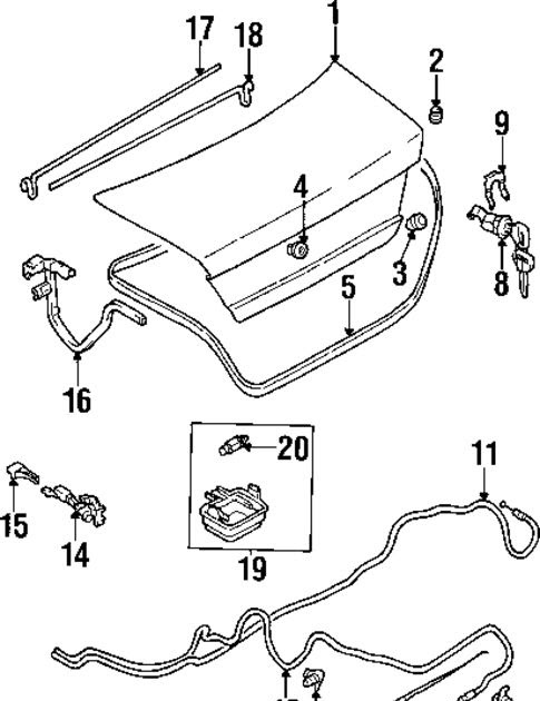 1997 Mitsubishi Mirage Electrical Diagram