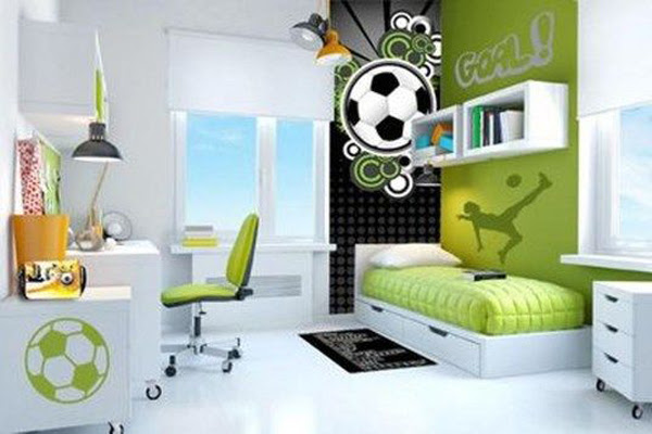 Elegant Soccer Themed Bedroom Ideas - Campingquk