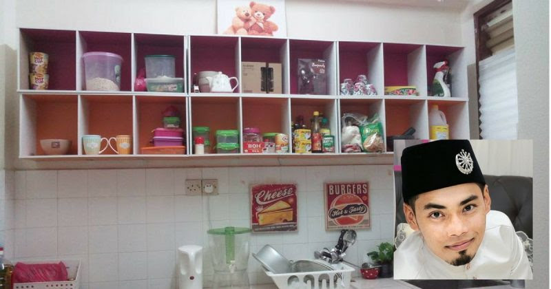 DIY Kabinet Dapur Sendiri Lelaki Ini Guna Kos Hanya RM94 DIY Kabinet Dapur Sendiri Lelaki Ini Guna Kos Hanya RM94
