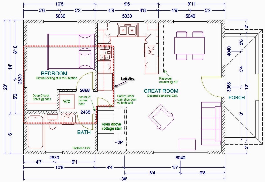 19 Unique House Plan For 20X20 Site