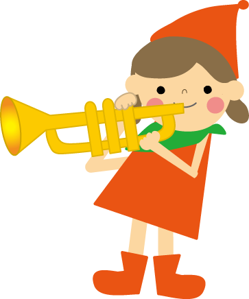 年の最高 トランペット イラスト 簡単 かわいい かっこいい無料イラスト素材集