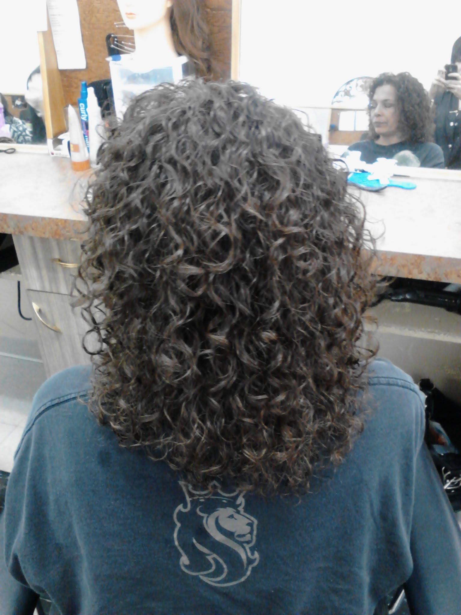 Spiral Perm Hairstyle Men