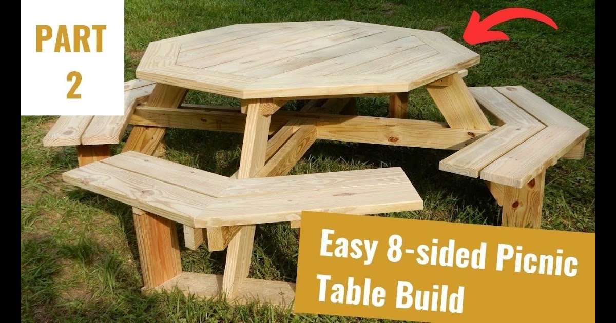 Building Plans For Octagon Picnic Table