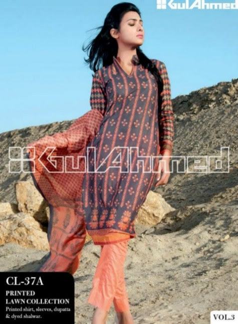 Gul-Ahmed-Lawn-New-Springs-Summer-Collection-2014-Vol-3-3 Gul-Ahmed-Lawn-New-Springs-Summer-Collection-2013-Vol-3-3