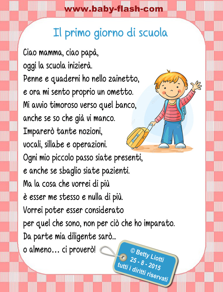 Frasi Per Bambini Scuola Elementare