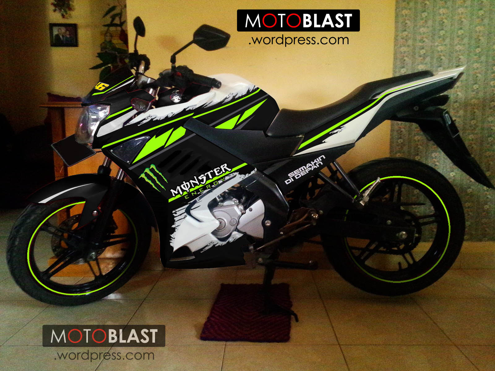 Modifikasi Vixion Monster Energy Terupdate Kloro Modif Modifikasi Vixion Monster Energy Terupdate Kloro Modif