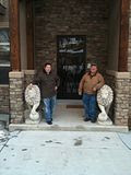 Lions in place!