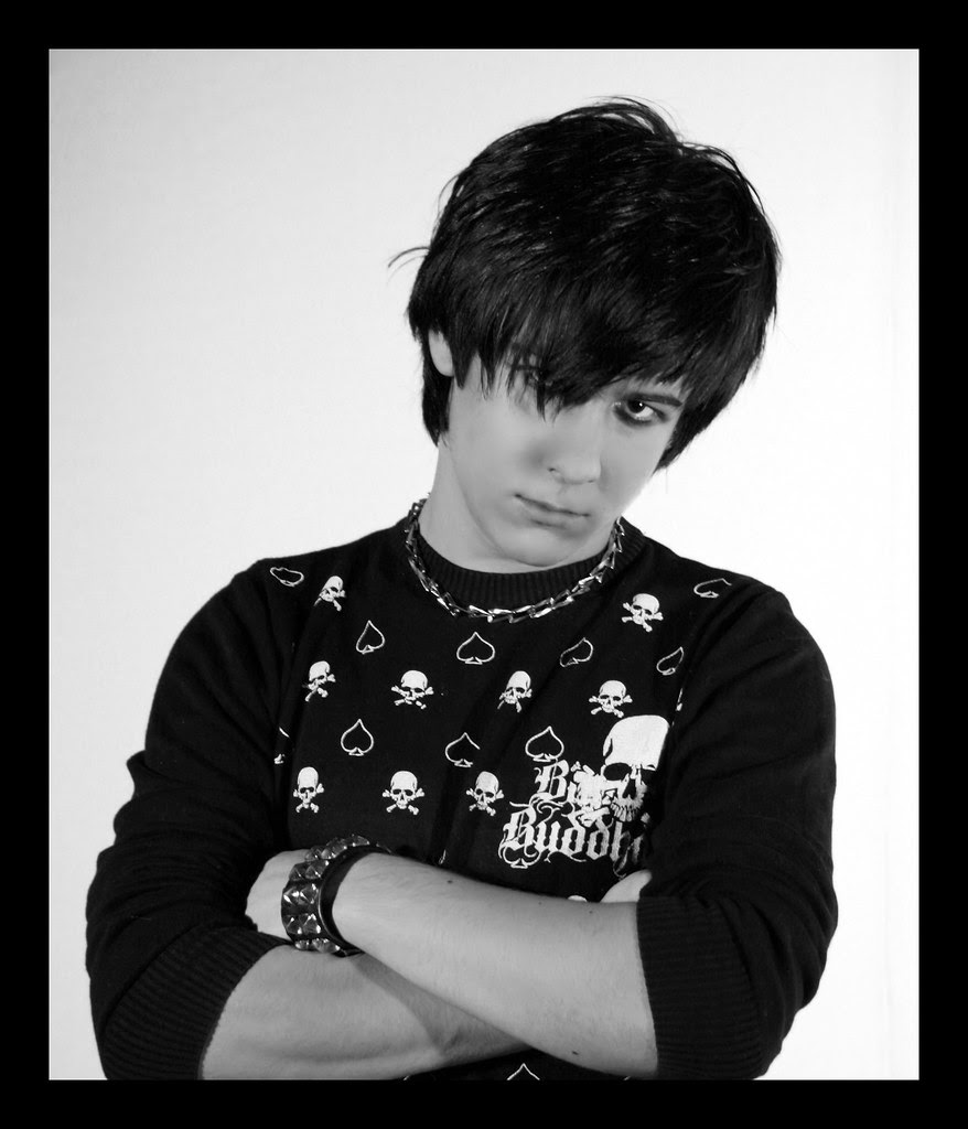 Hairstyles Cool Emo Boys Haircuts Long Bangs Fringes