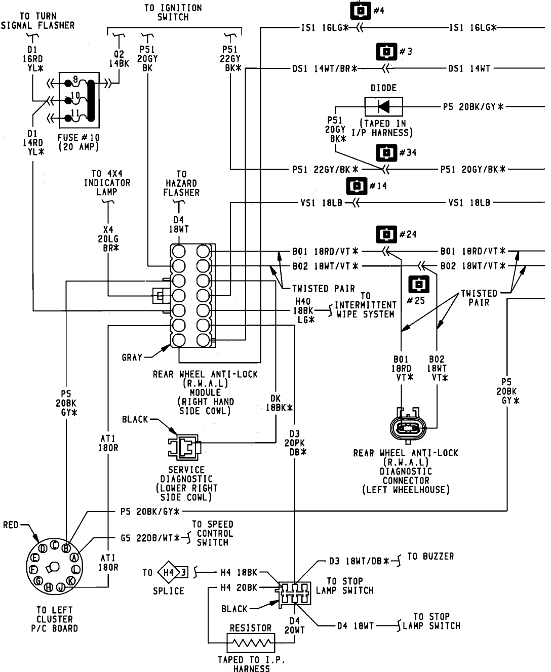 99 Dodge Dakotum Wiring Diagram