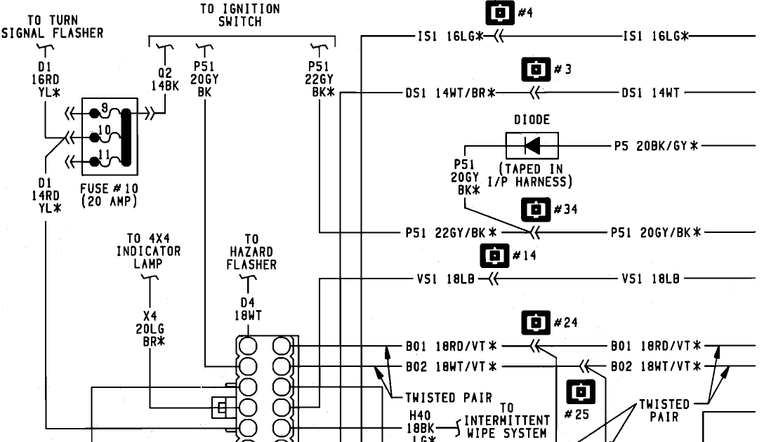 97 Dodge Ram Radio Wiring Diagram / 2003 Dodge Ram Radio Wiring Diagram