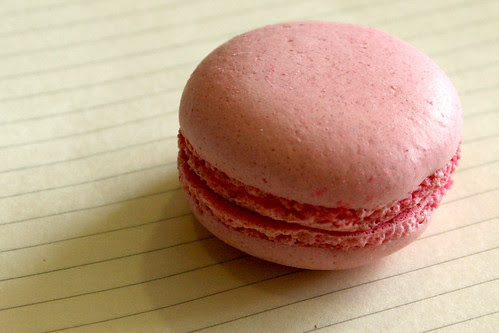 Pink macaroon