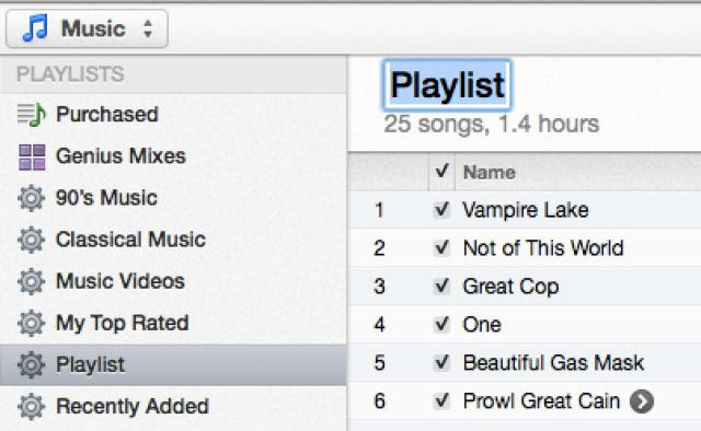 playlists playlists