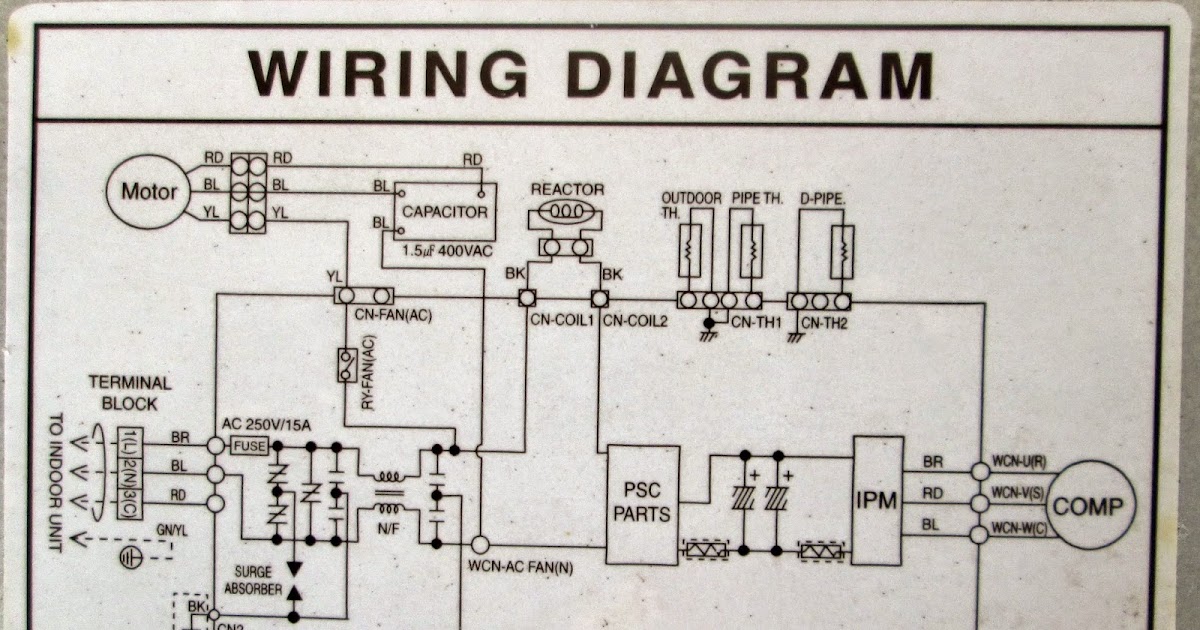 Daikin Mini Split Ac Wiring Diagram - Wiring Diagram and Schematic Role