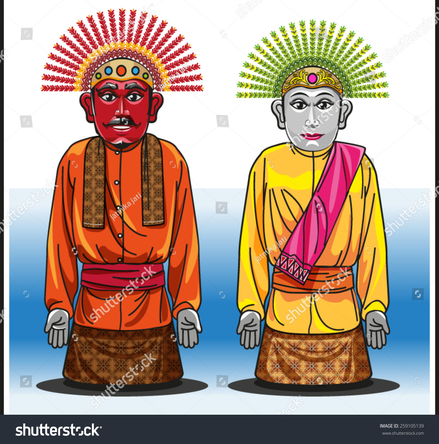 Kumpulan Gambar Karikatur Ondel Ondel Puzzze