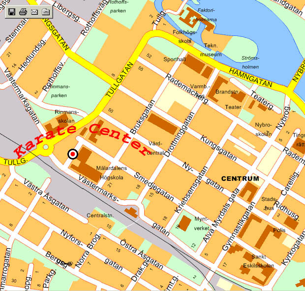 Karta Eskilstuna Centrum | Karta