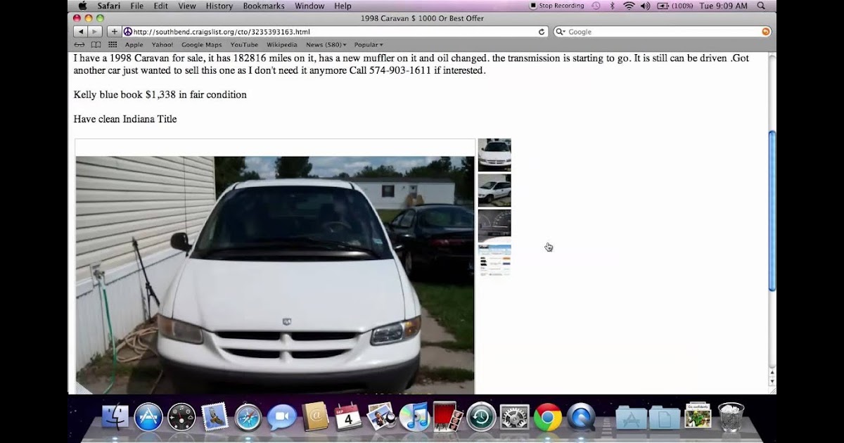 Craigslist Cars For Sale South Bend Indiana Car Sale and