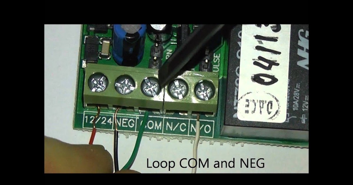 Connection Centurion D5 Gate Motor Wiring Diagram - mercadoamigos