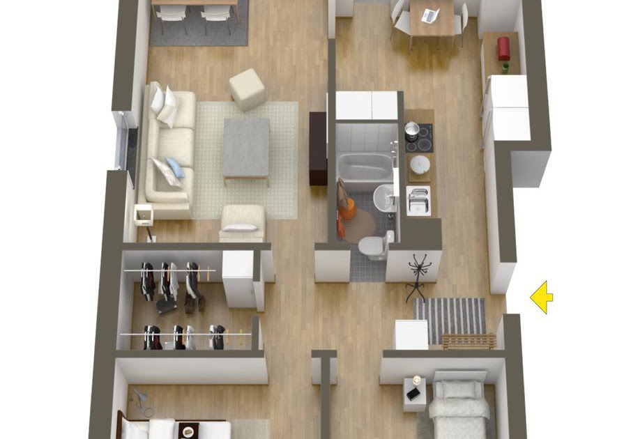 Double Bed 8X8 Bedroom Layout : Double bed design plays an important