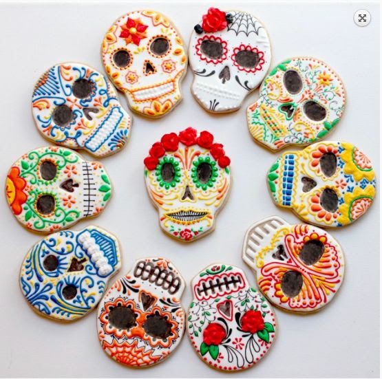 89 best Day of the Dead Ideas images on Pinterest Halloween cookies ...