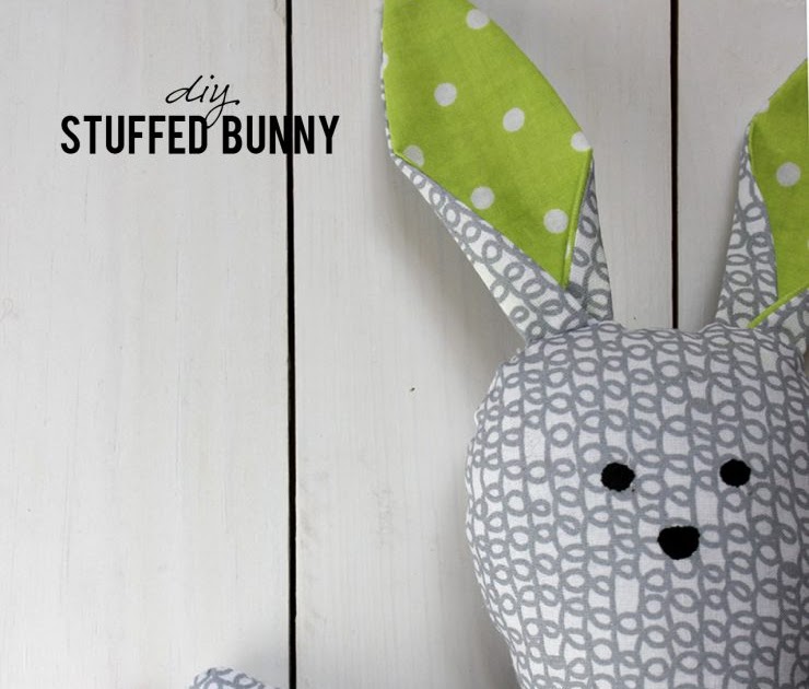 Template Free Printable Floppy Eared Bunny Sewing Pattern