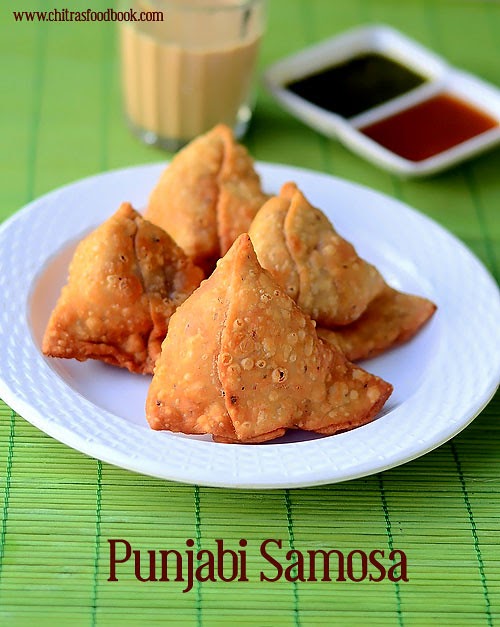 Samosa Recipe – How To Make Punjabi Samosa | Chitra's Food Book