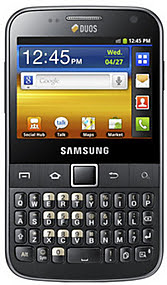 v3l8u Samsung Galaxy Y Pro Duos B5512 – Metallic Black at 7621