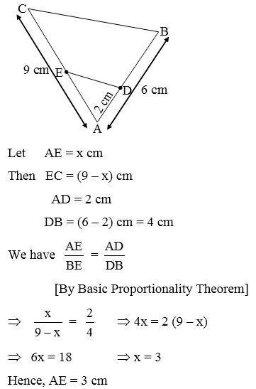 Triangle Proportionality Theorem Worksheet Answer Key - Home Student