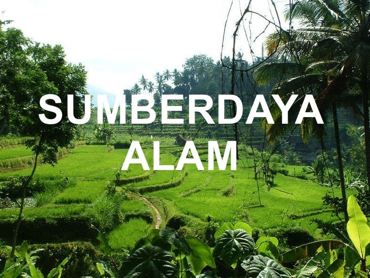 Blog Pendidikan Definisi Sumber Daya Alam dan Pemanfaatannya Blog Pendidikan Definisi Sumber Daya Alam dan Pemanfaatannya