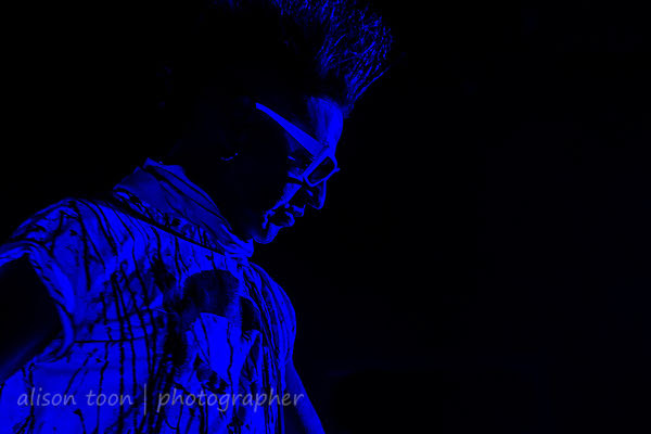 Daniel Ash, vocals, guitar and sax, Poptone