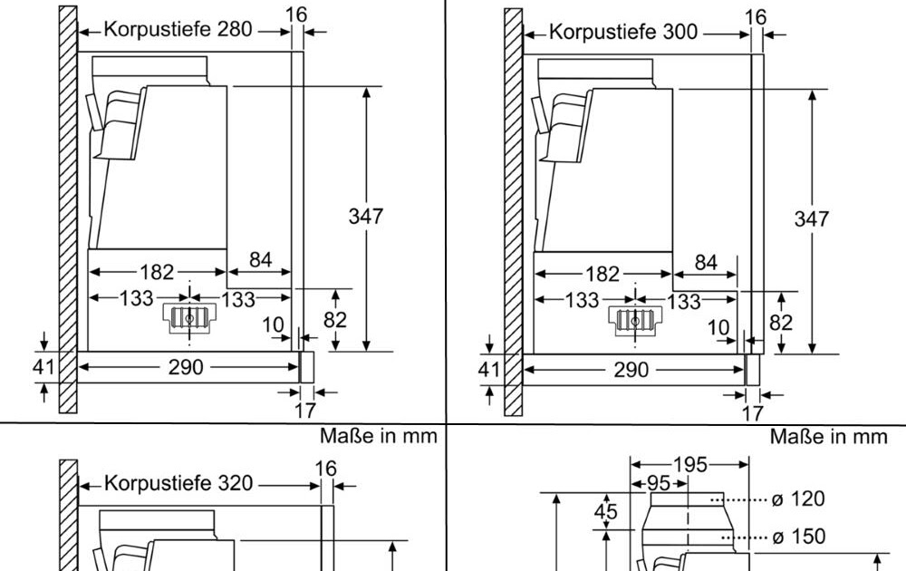 Aeg Dpb3631M Einbauanleitung : Einbau Umluft Flachschirmhaube Von