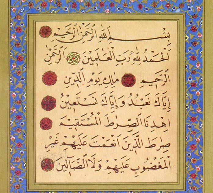 Surat Al Fatihah Dan Artinya Dalam Bahasa Indonesia - Kumpulan Surat