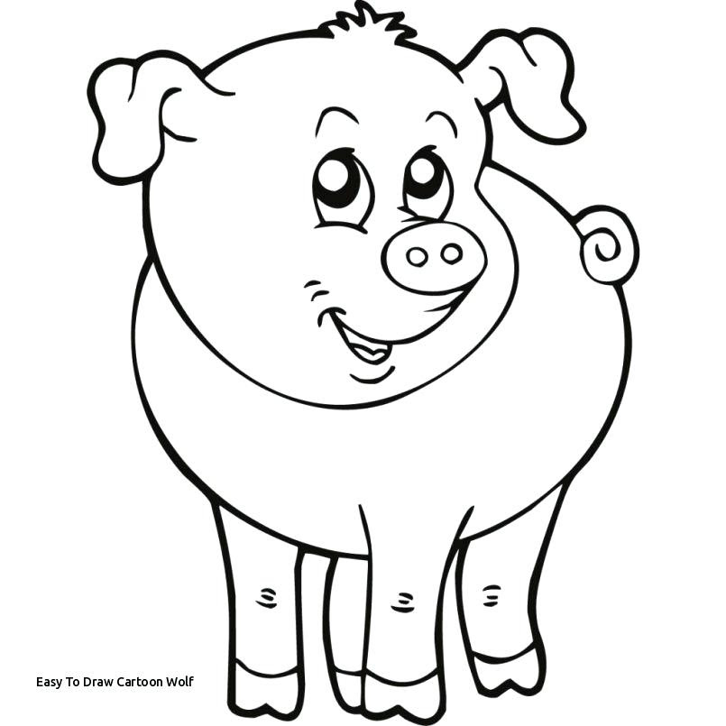 Easy To Draw Cartoon Farm Animals | See More...