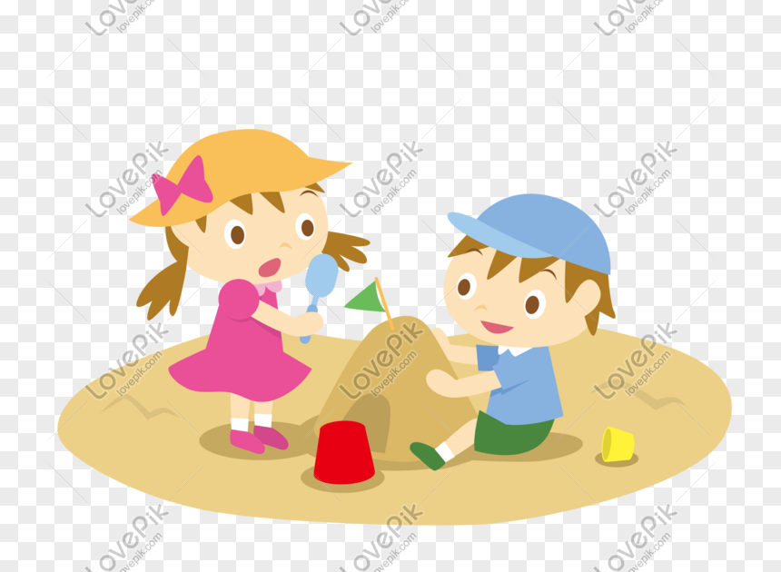 11+ Gambar Kartun Anak Bermain Pasir - Kumpulan Gambar Kartun
