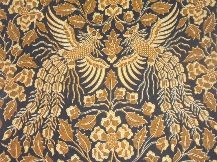  Motif  Batik  Burung Phoenix Ciri  Khas  Dari  Batik  Indonesia