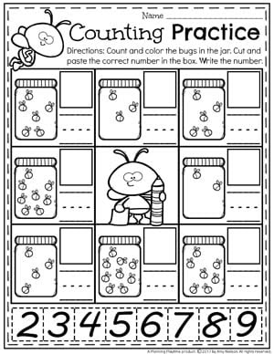 85 INSECTS WORKSHEETS FOR KINDERGARTEN PDF